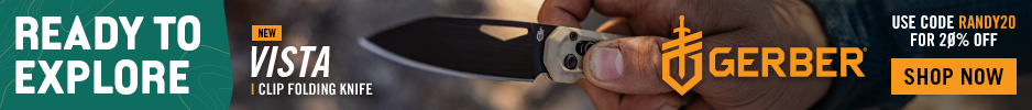 Gerber Vista - Save 20% with Promo Code Randy20