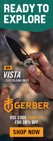 Gerber Vista - Save 20% with Promo Code Randy20