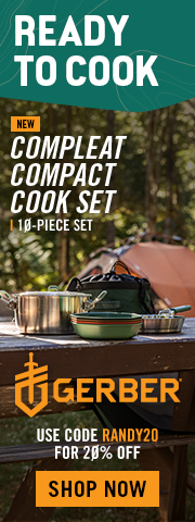Gerber Compact ComplEAT Cook Set- Save 20% with Promo Code Randy20