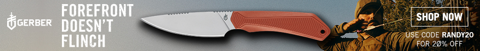 Gerber Forefront - Save 20% with Promo Code Randy20