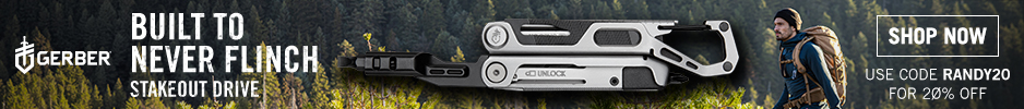 Gerber Stakeout Drive - Save 20% with Promo Code Randy20