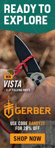 Gerber Vista - Save 20% with Promo Code Randy20