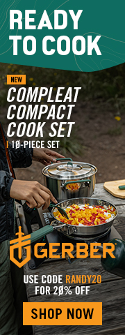 Gerber Compact ComplEAT Cook Set- Save 20% with Promo Code Randy20